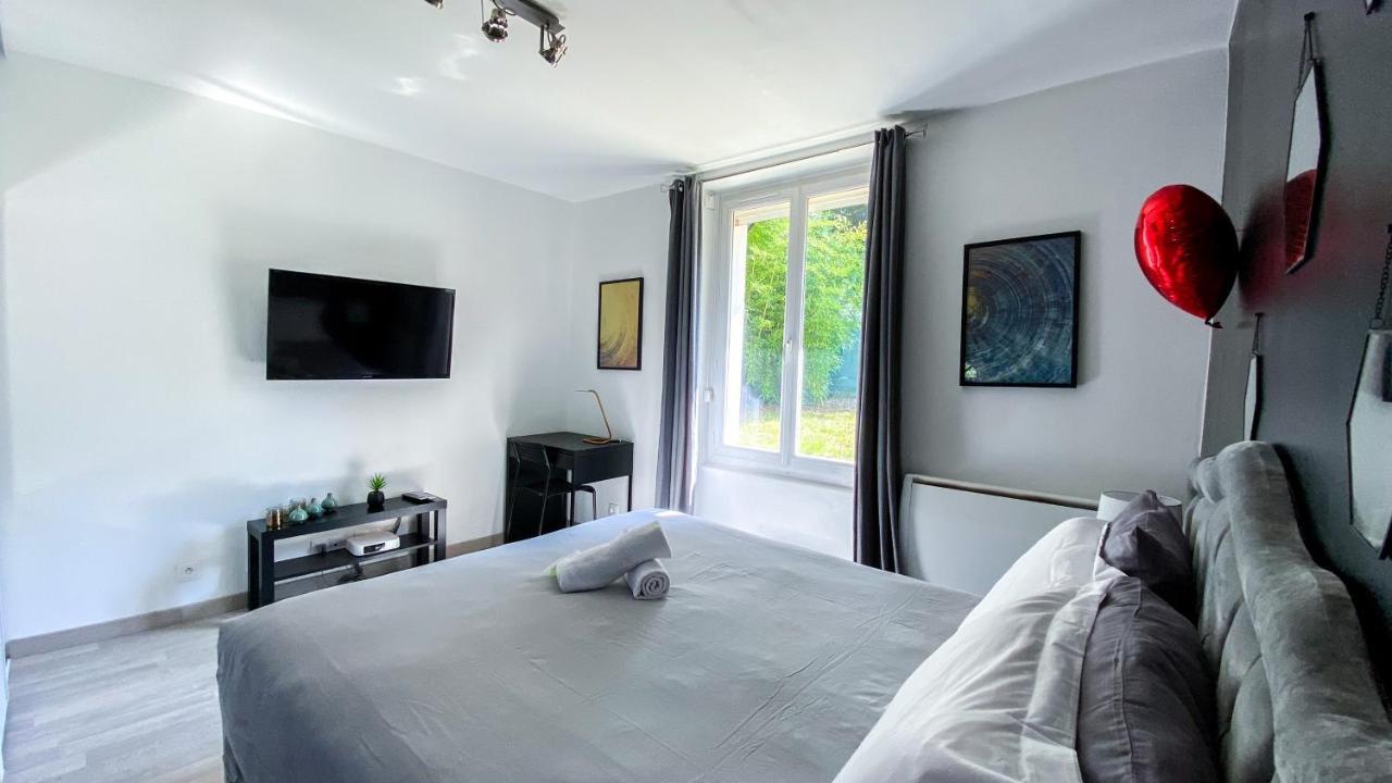 Joli studio avec jardin - Gare RER C -proche PARIS Brétigny-sur-Orge Exteriör bild