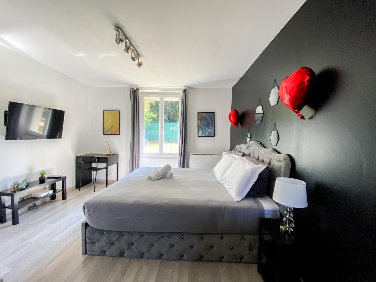 Joli studio avec jardin - Gare RER C -proche PARIS Brétigny-sur-Orge Exteriör bild